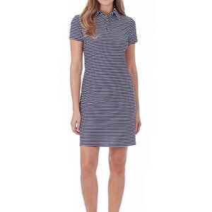 Jude Connally Emily Dress Navy White Medium